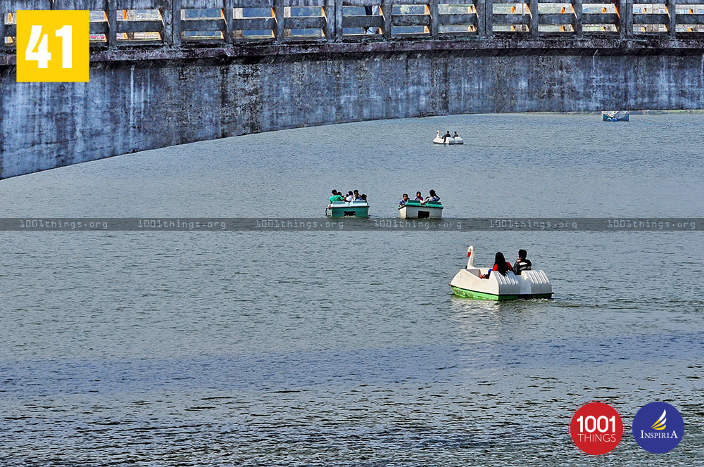 Boating at Mirik Lake, Darjeeling