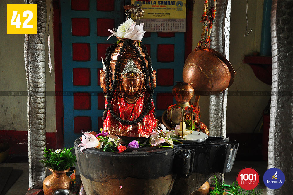 Lord Shiva Idol at Dhirdham Temple, Darjeeling