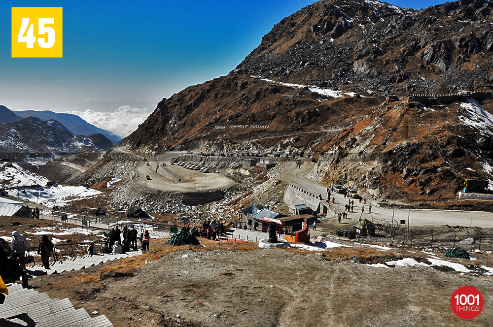 Nathu La Border Wide View, Sikkim
