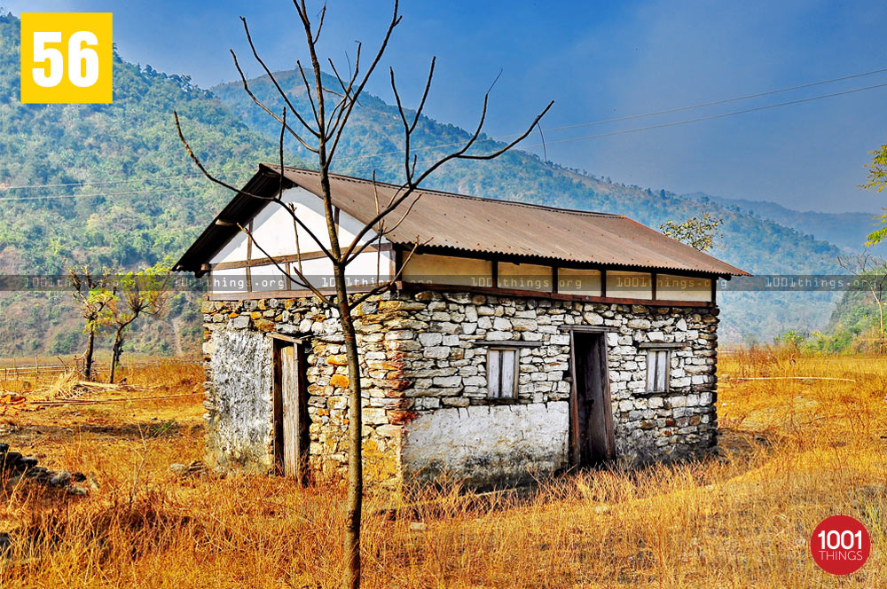 Stone house at Dudhia, Darjeeling