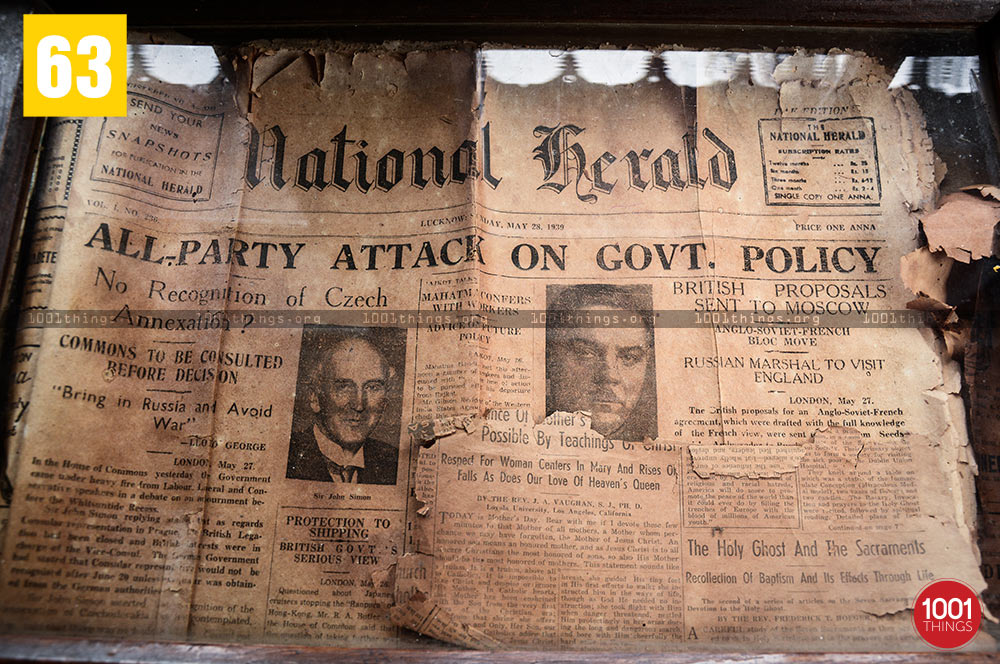 National Herald Newspaper of ancient time