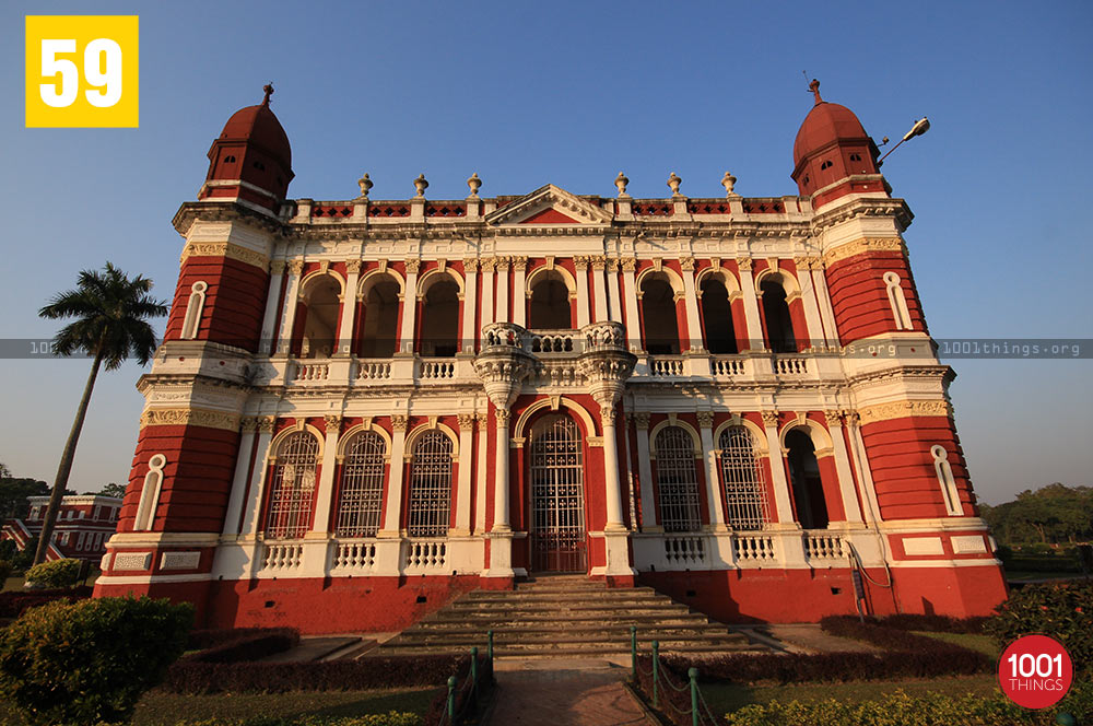 Side view of Rajbari, Cooch Behar.