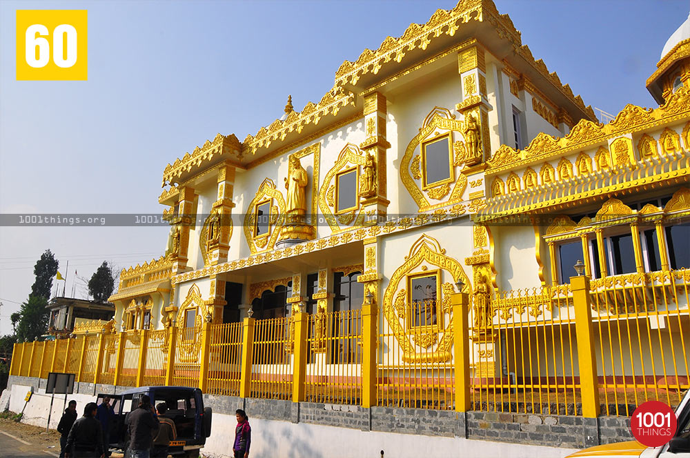 Visitors at Sri Shirdi Sai Baba Mandir, Namchi