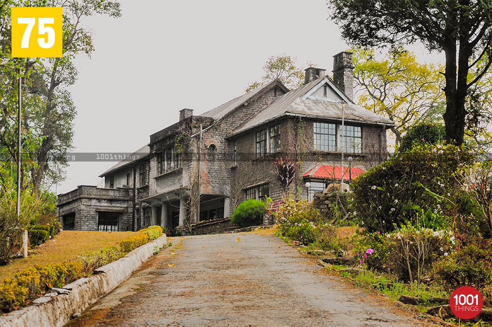 Front view of Morgan House, Kalimpong
