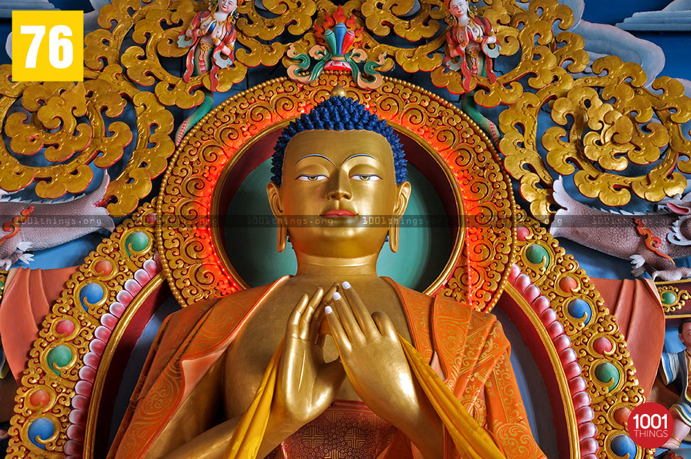 Lord Buddha at Lava Monastery, Lava