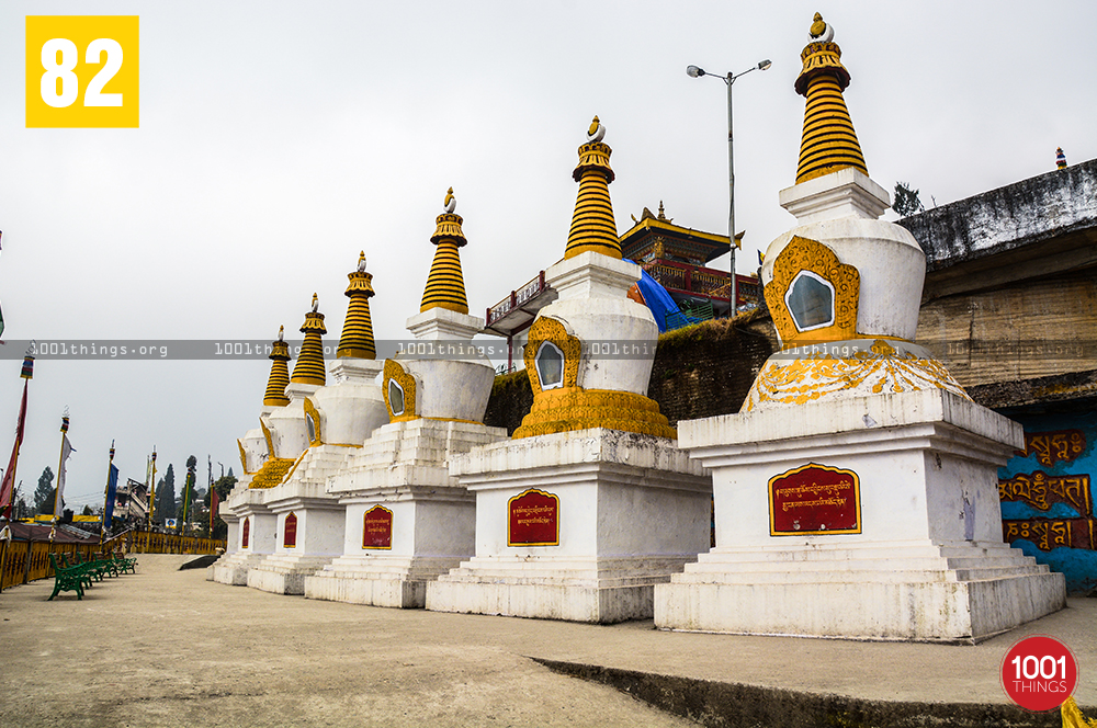 Chortens at Sonada, Darjeeling