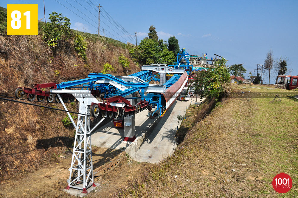 Darjeeling Ropeway point