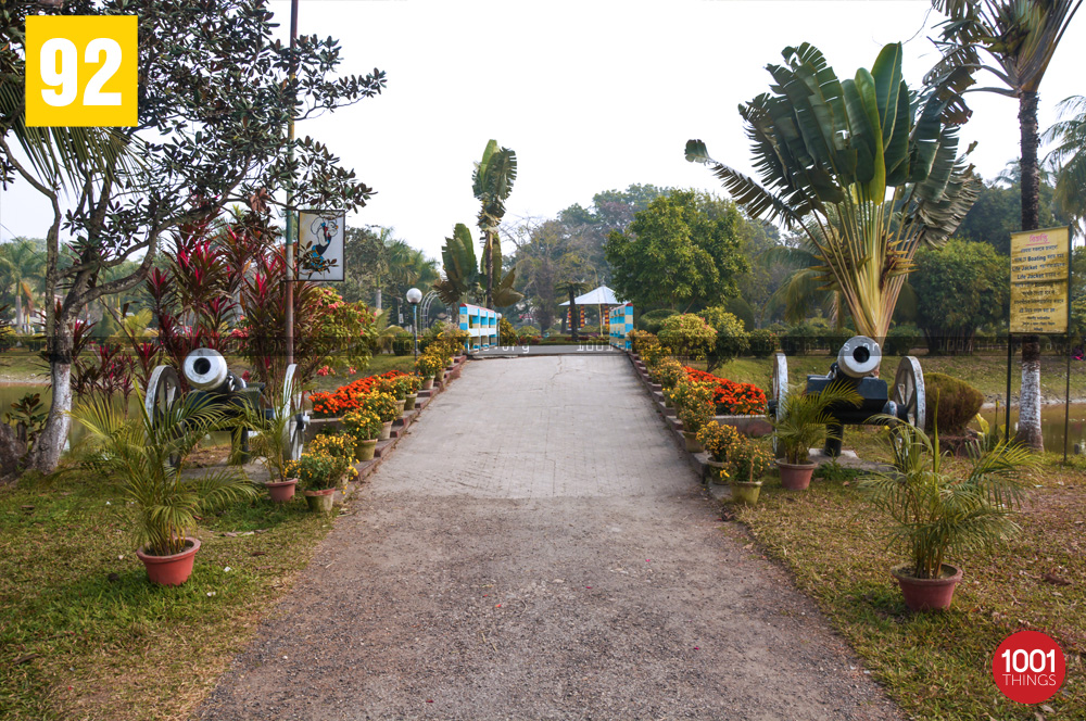 Pool at The Narendra Narayan Park, Coochbehar