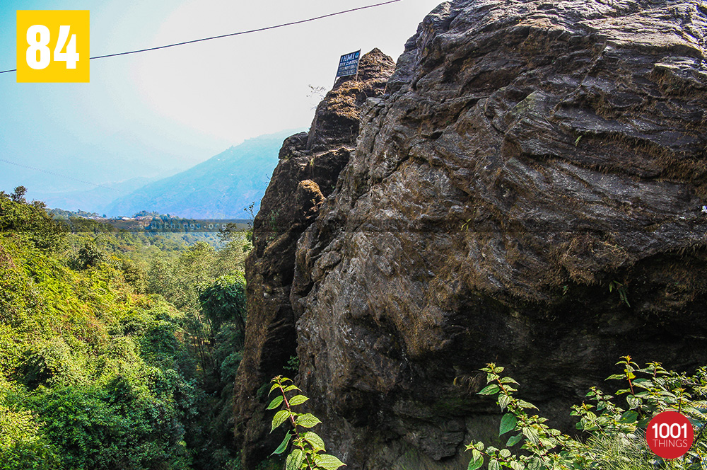 Top view of Tenzing and Gombu Rocks, Darjeeling