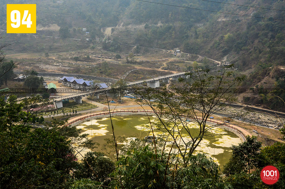 Aerial view of Jamuni, Darjeeling