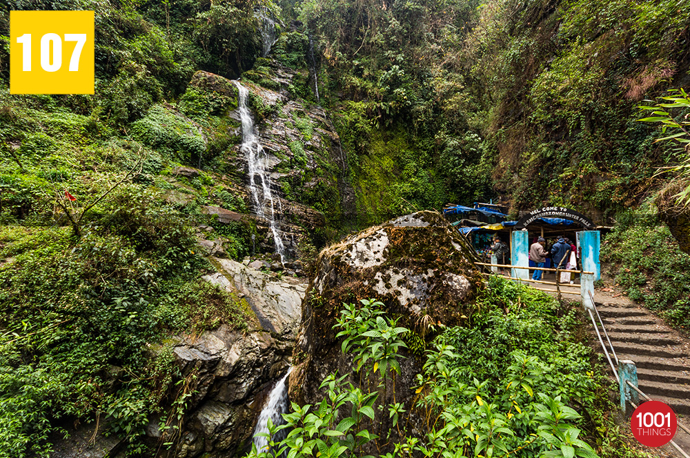 Entrance to Kanchenjunga Water Fall, Sikkim