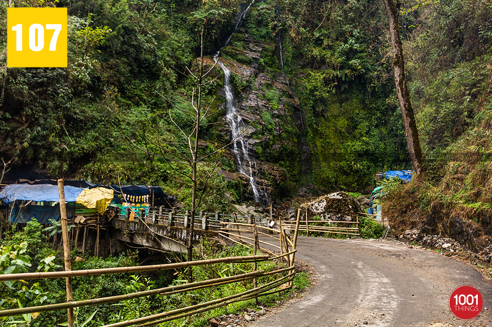 Way at Kanchenjunga Water Fall, Sikkim