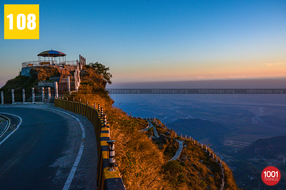 Beautiful landscape at Rock Garden, Kurseong