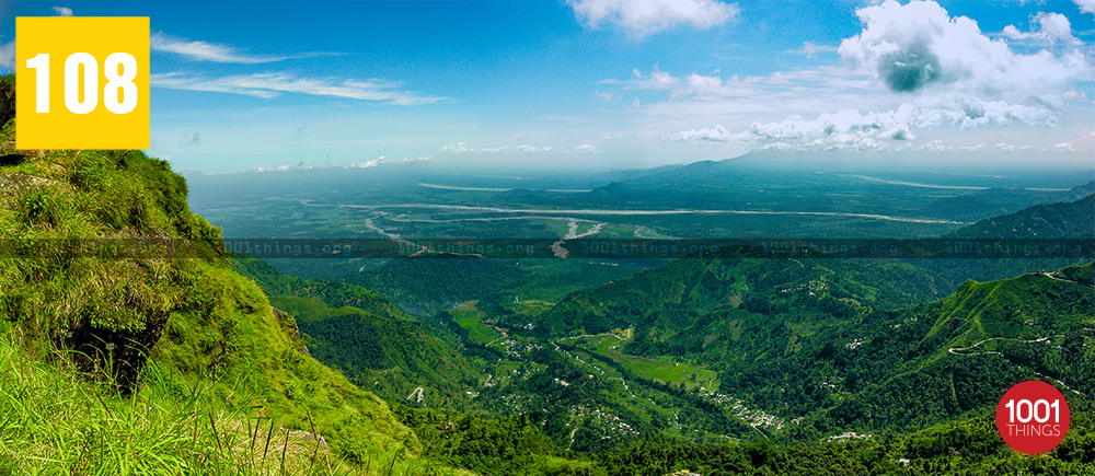 Panorama from Rock Garden, Kurseong