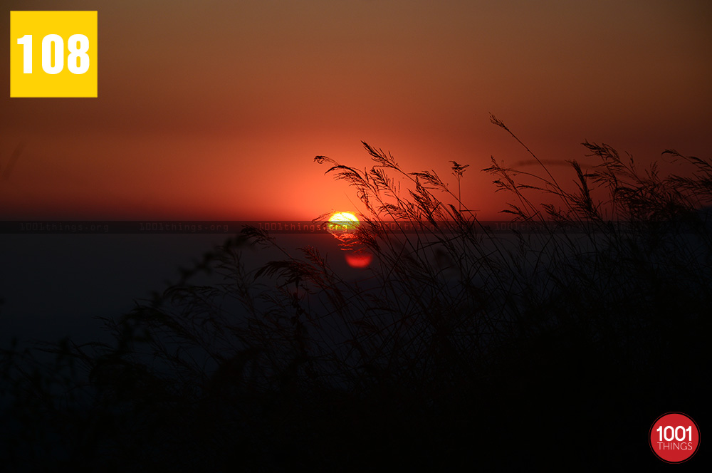 Sunset at Rock Garden, Kurseong