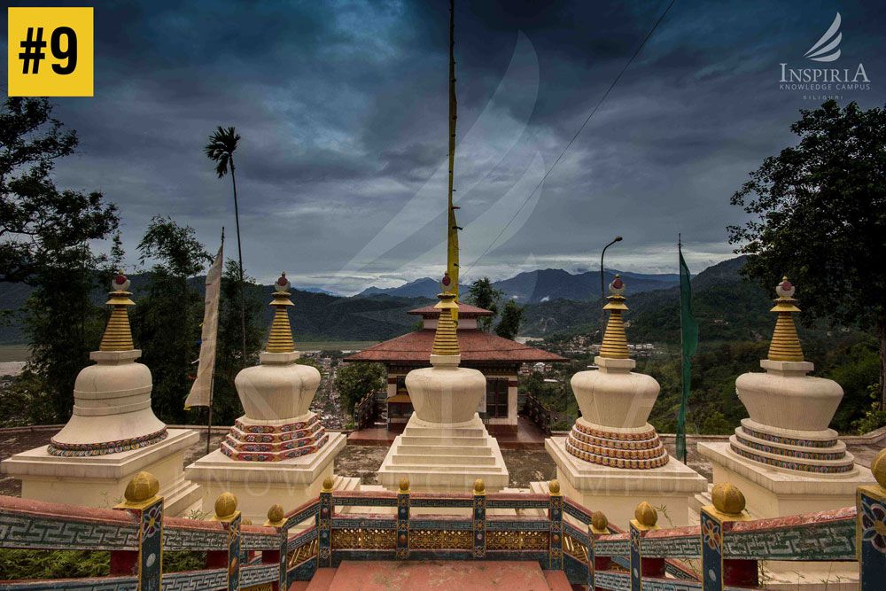 Kharbandi Gompa Front Phuentsholing bhutan