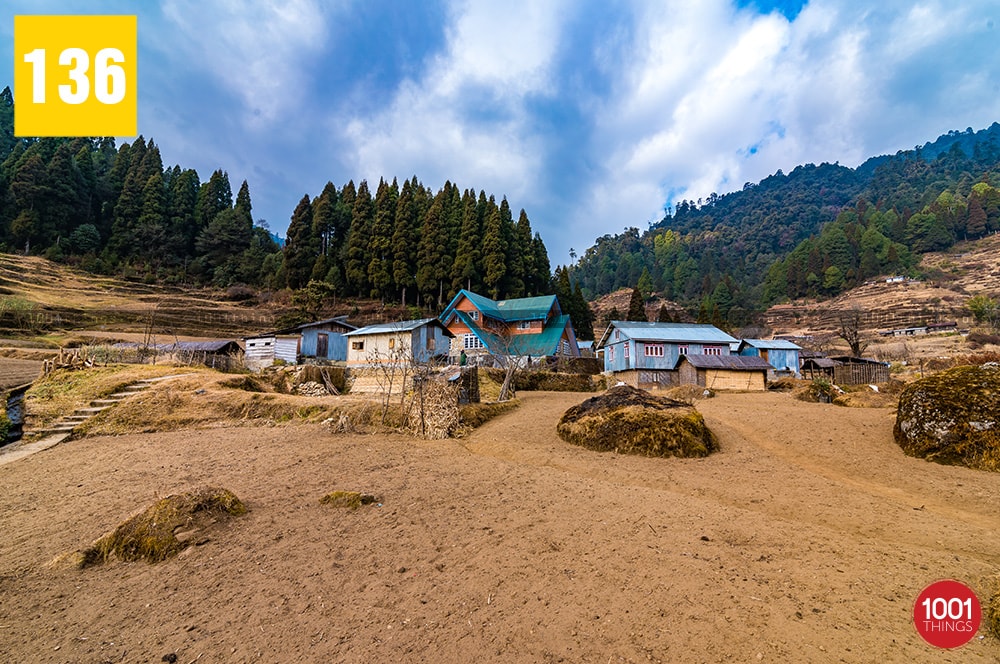 Gorkhey village farming land