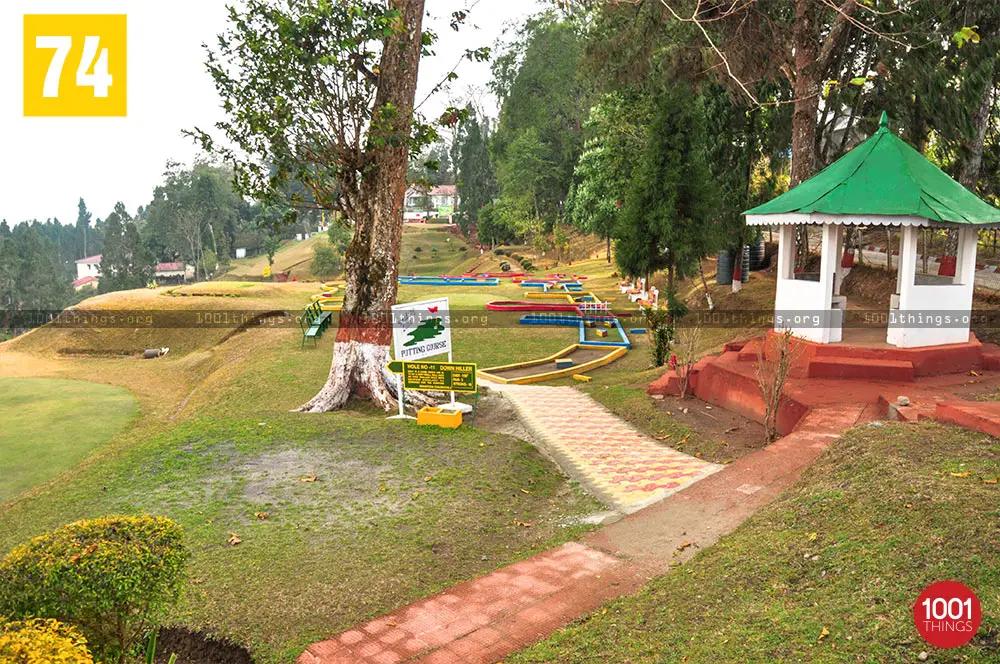 Footpath at Army Golf Course Kalimpong