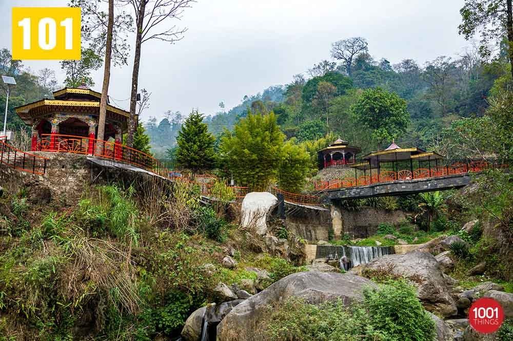 Landscape at Banjhakri Falls, Gangtok