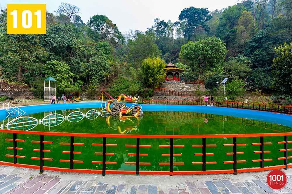 Pond at Banjhakri Falls, Gangtok