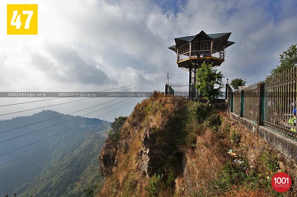 Watch tower at Eagles Crag Kurseong