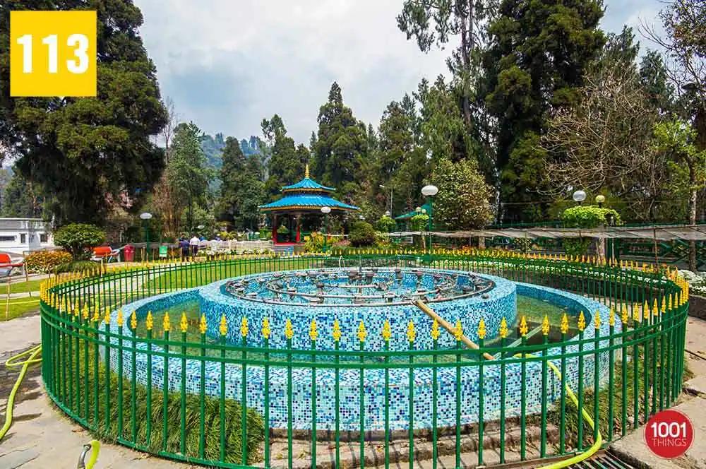 Ridge park near flower exhibition centre