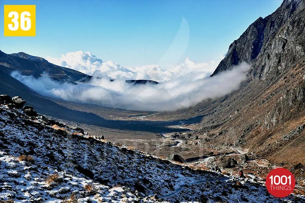 Floating Clouds at Lamuney Sikkim