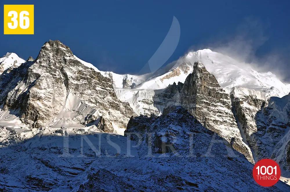 Peaks aroud Goechala Sikkim