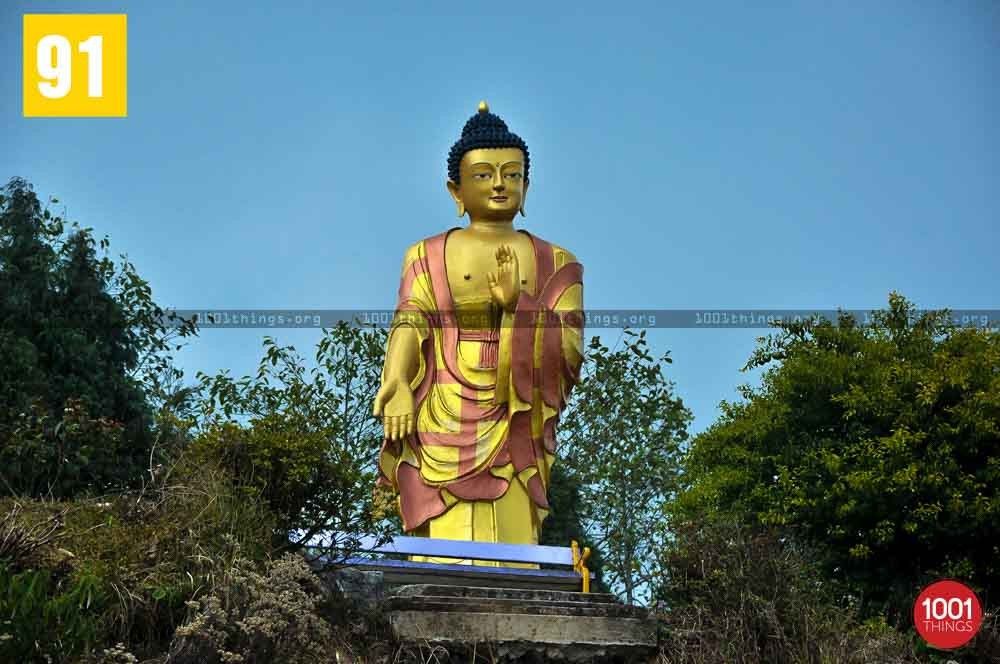 Lord Buddha, Great Stupa Ugyen Mindrolling Samten, Lava, Kalimpong