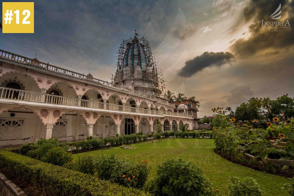 ISKCON Mandir Siliguri — side view