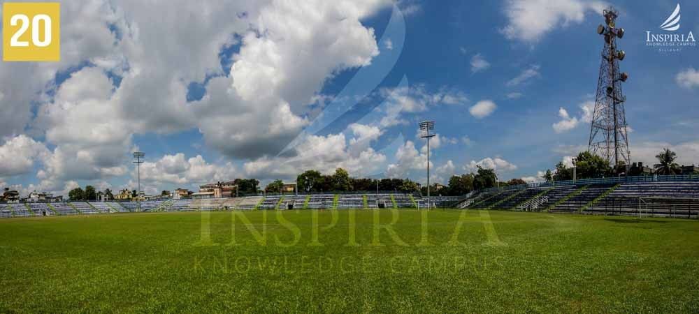Panoramic View of Kanchanjunga Stadium, Siliguri