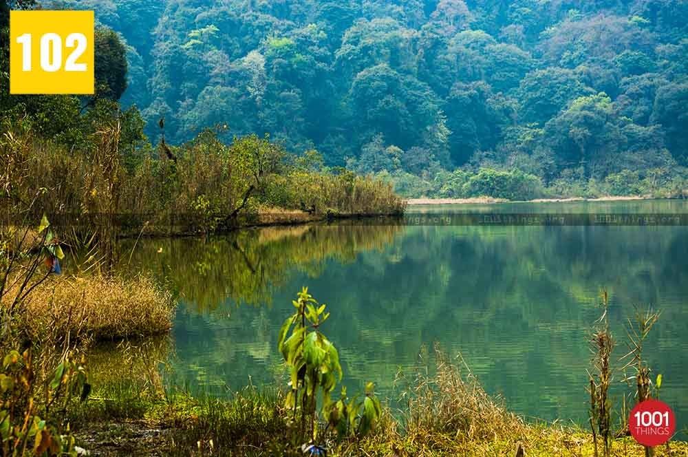 Clear water at Khecheopalri Lake, Sikkim