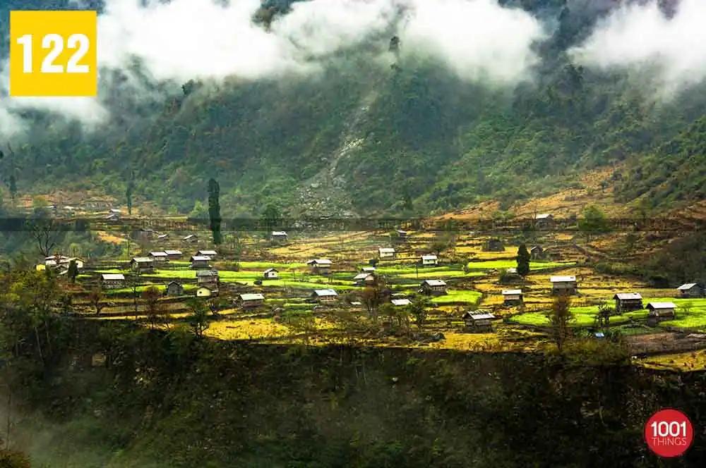 A beautiful village near Lachung