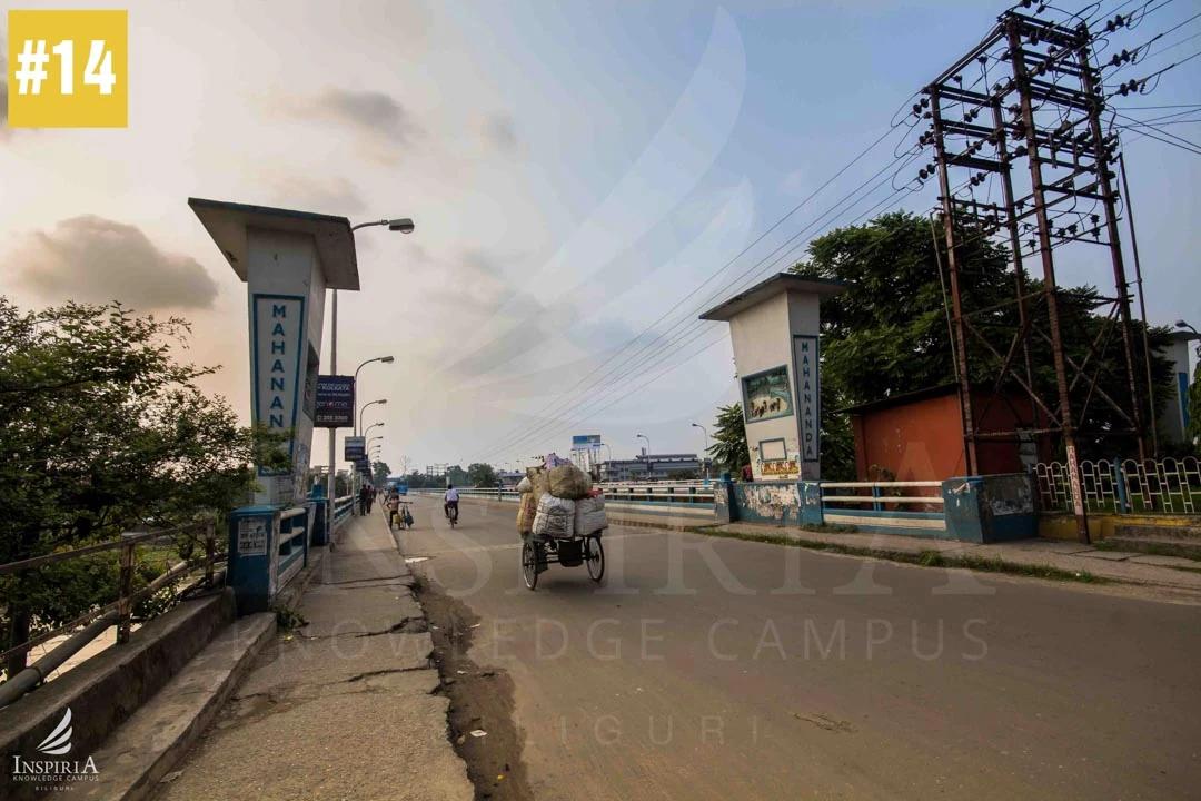 Mahananda Bridge — front view, Siliguri