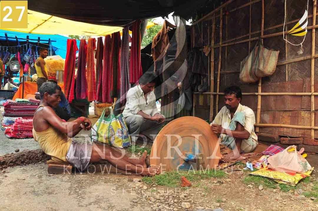 Merchants at Matigara Hat, Siliguri