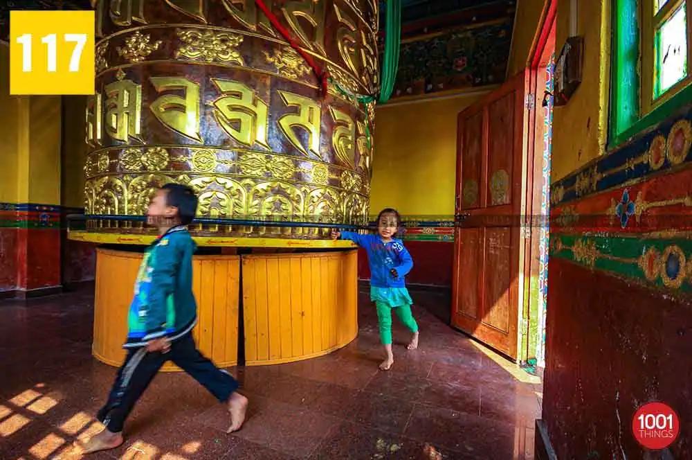The prayer wheel
