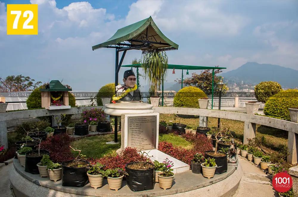 Statue of Mr Mohan S Pradhan