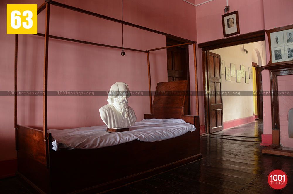 Bedroom of Rabindranath Tagore at Mungpoo