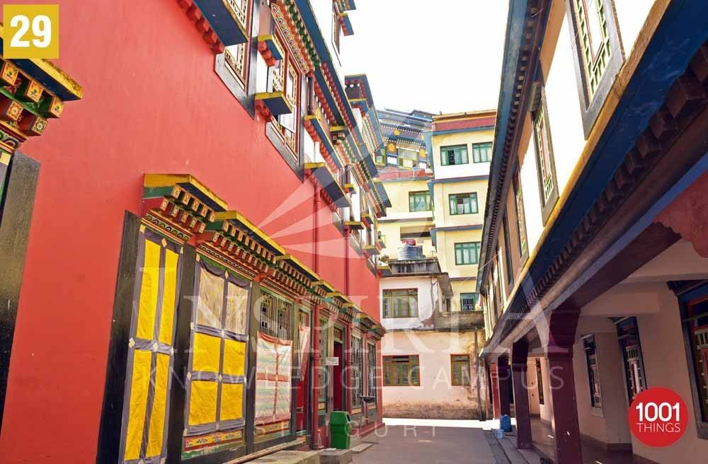 Rumtek Monastery Corridor, Sikkim