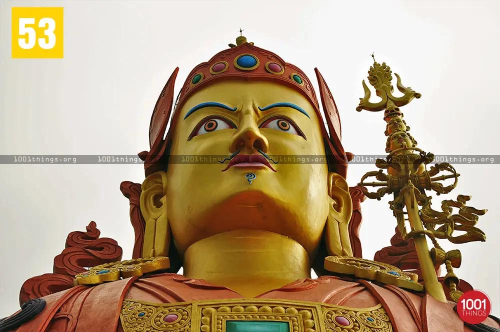 Close up face shot Samdrupste Namchi Sikkim