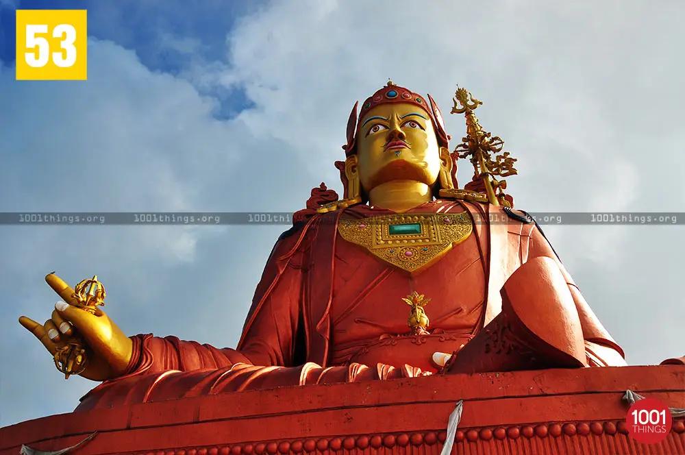 Front view Samdrupste Namchi Sikkim