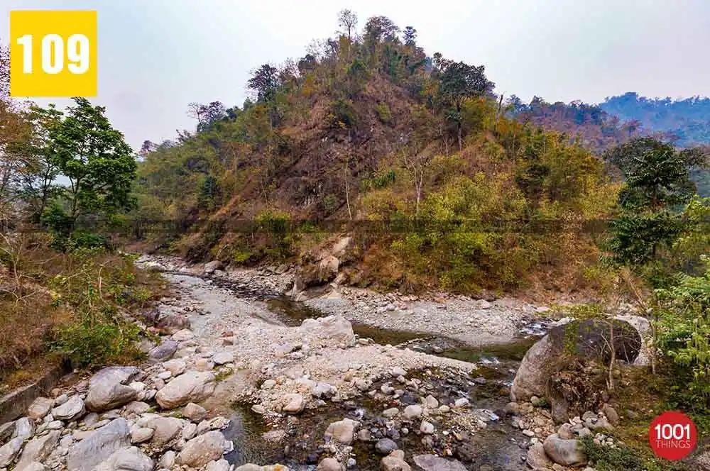 Near Shiva Khola confluence of two rivers