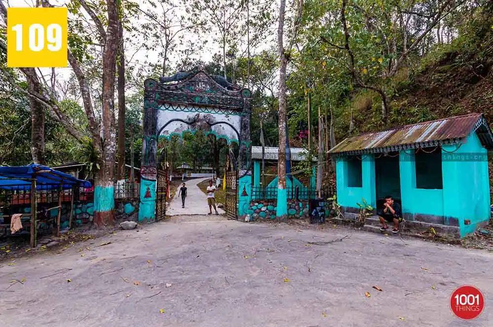 Shiva Khola main gate of Shiva temple