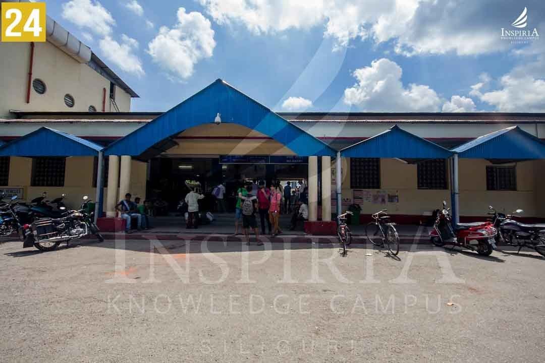 Siliguri Junction Railway Station Entry