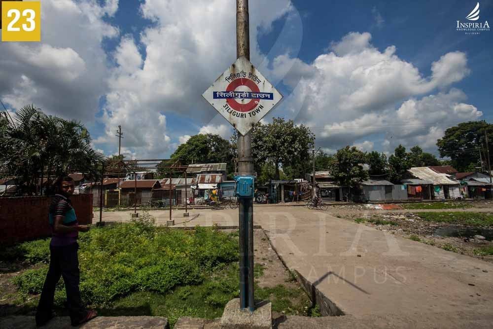 Siliguri Town Railway Station Board