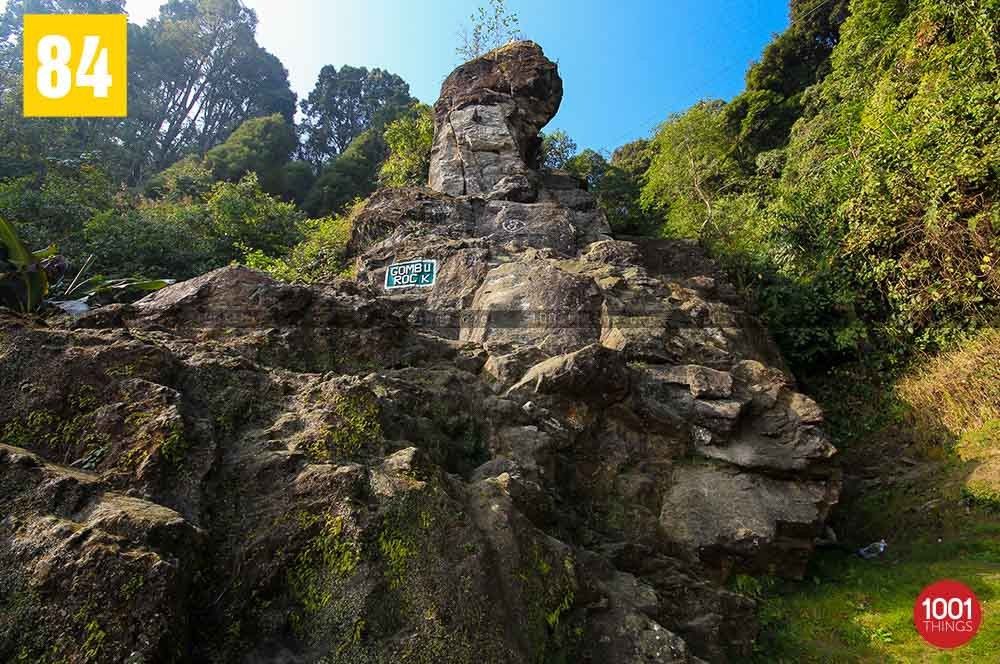 Gombu Rock at Tenzing and Gombu Rocks, Darjeeling