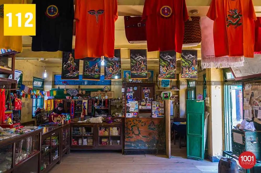 The showroom, Tibetan Refugee Self Help Centre