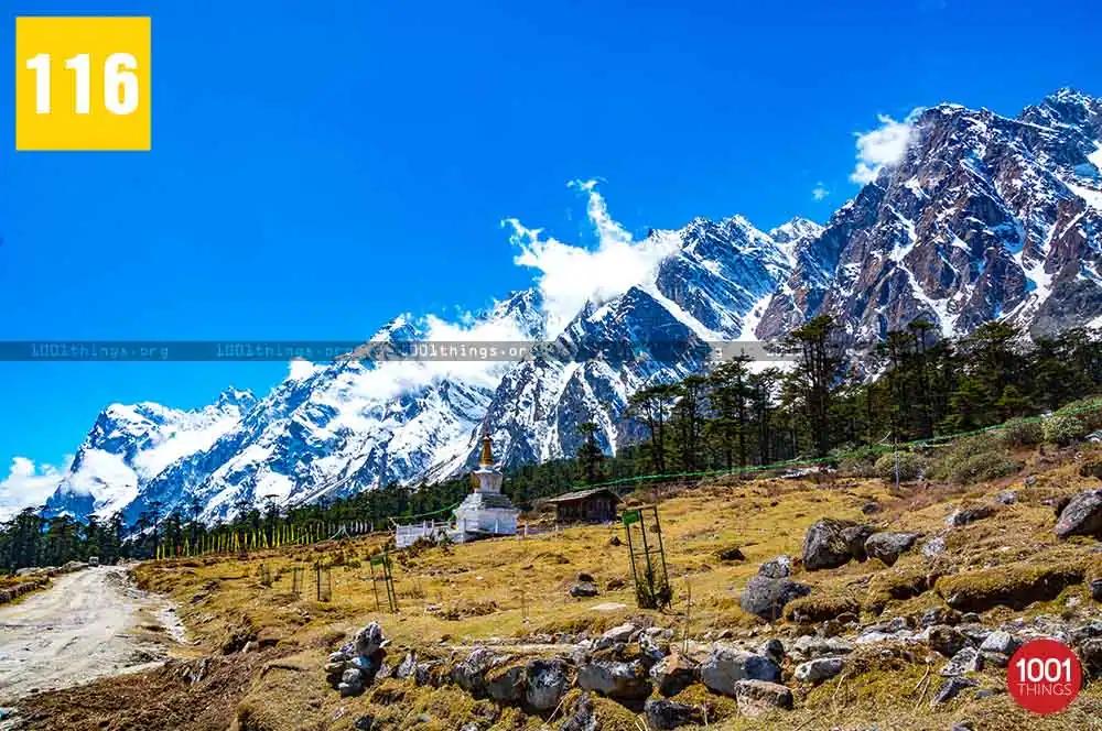 Yumthang Valley hot springs