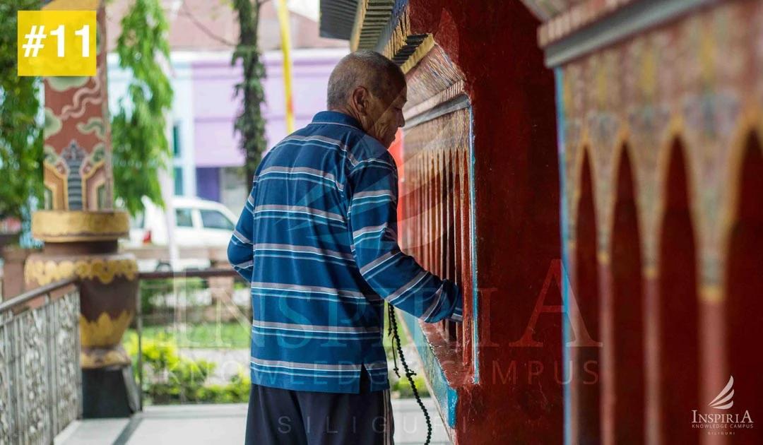 Regular visitor at Zangtho Pelri Lhakhang