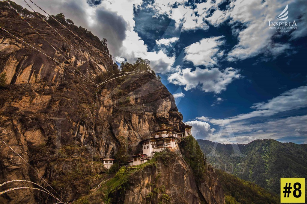 Paro Taktsang Monestary Tigers Nest Amazing View Bhutan